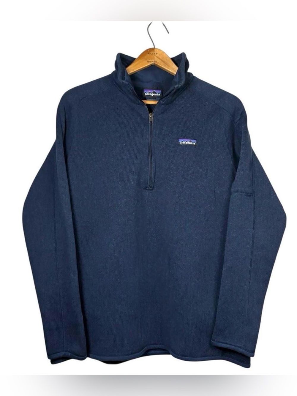 Patagonia Better Sweater Quarter 1/4 Zip Fleece Sweater Navy